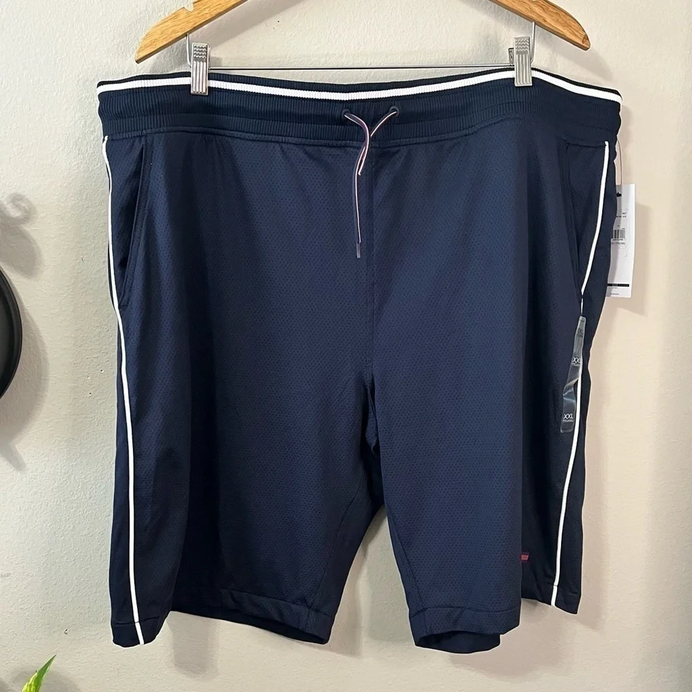 Tommy Hilfigher Sport Navy Shorts Size XXL Polyester New With Tags